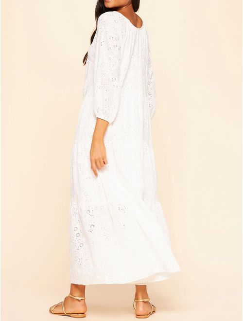 Vestido Longo Liso Celebrar