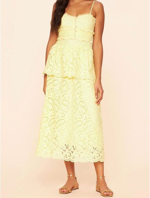 Vestido Longo Laise Richelieu