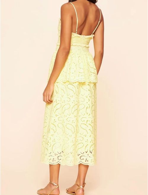 Vestido Longo Laise Richelieu