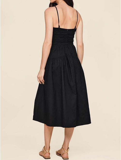 Vestido Midi Cut Out Padang