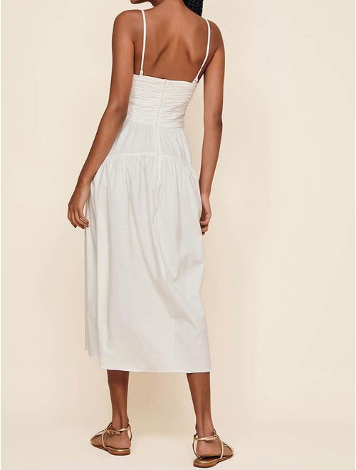 Vestido Midi Cut Out Padang