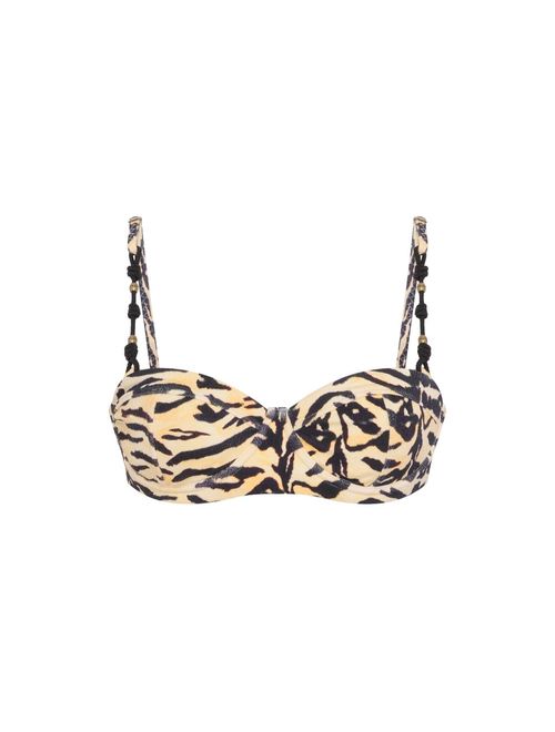Top Meia Taça Estampado Bali