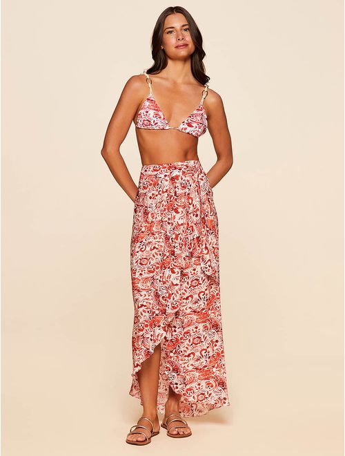 Saia Midi Estampada Chica