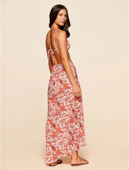 Saia Midi Estampada Chica
