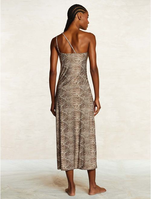 Vestido Midi Estampado Arizona