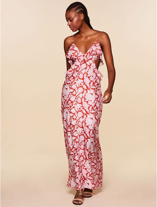 Vestido Longo Estampado Radiante
