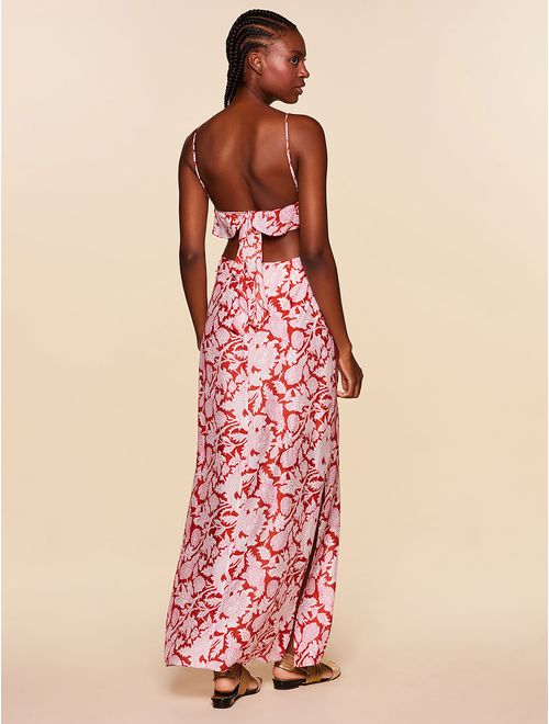 Vestido Longo Estampado Radiante