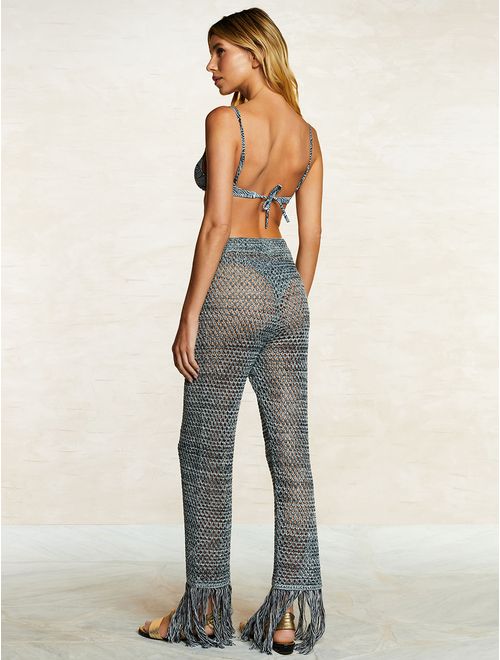 Calça Reta em Tricot Arizona