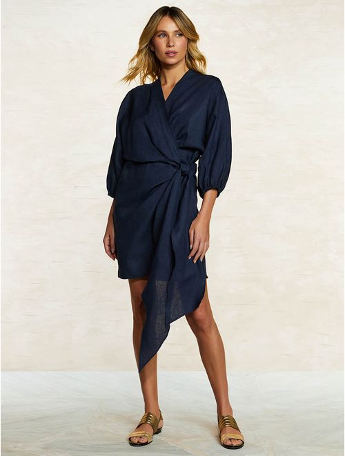 Vestido Curto em Linho Montana
