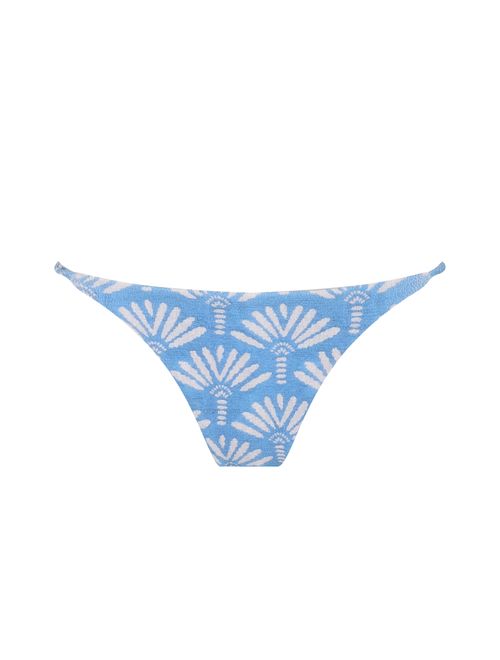 Tanga Lateral Estreita Estampada Palm
