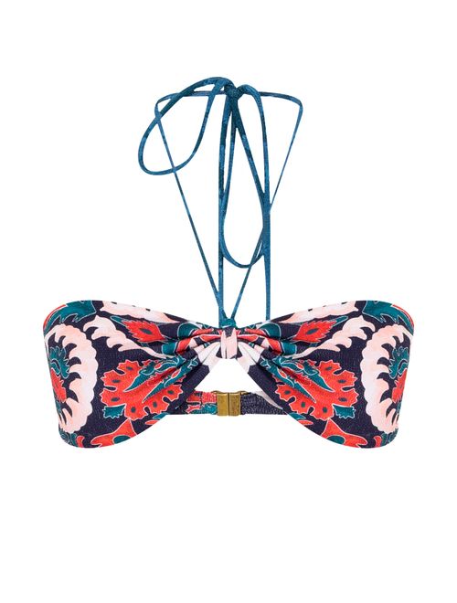 Top Frente Única Estampado Montana