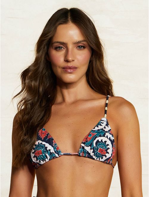 Top Cortininha Estampado Montana