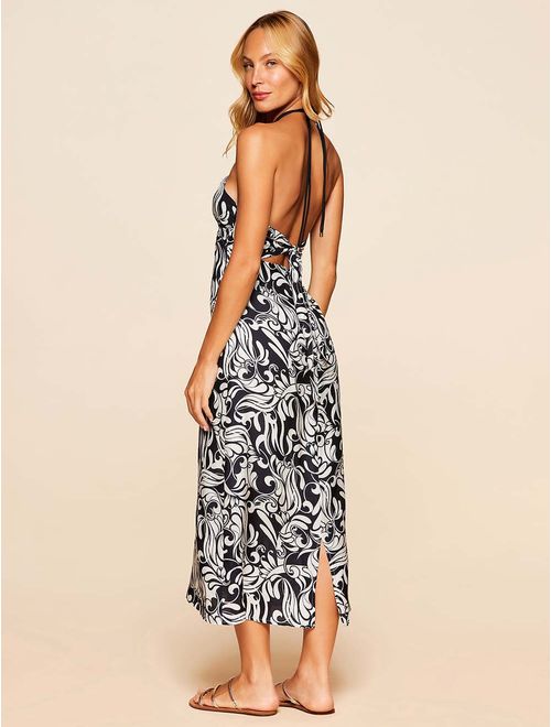 Vestido em Viscose com Seda Verano