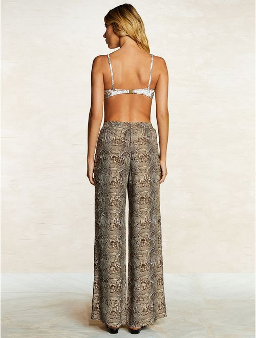 Calça Reta Estampada Arizona