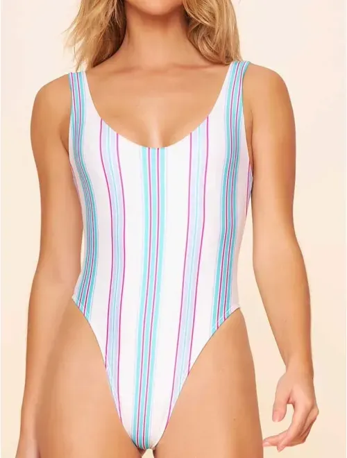 Maiô Asa Delta Stripes