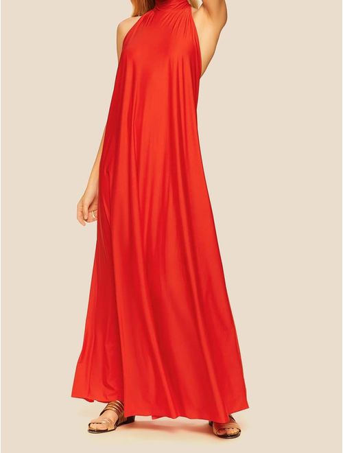 Vestido Longo Ombro Único Chilli