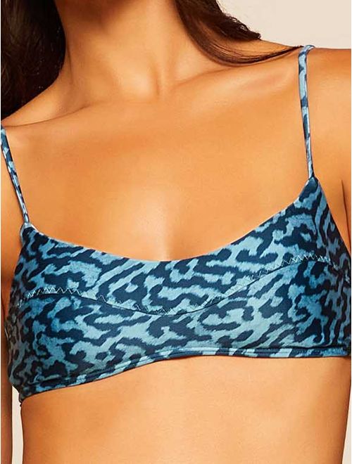 Top Faixa Estampado Laguna