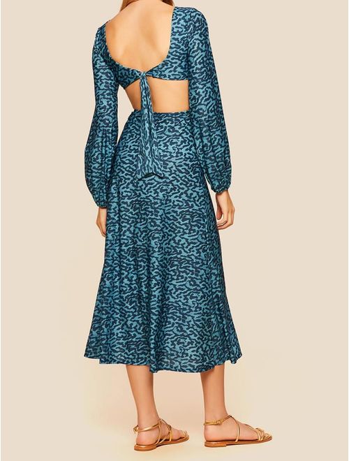 Vestido Midi Cut Out  Laguna