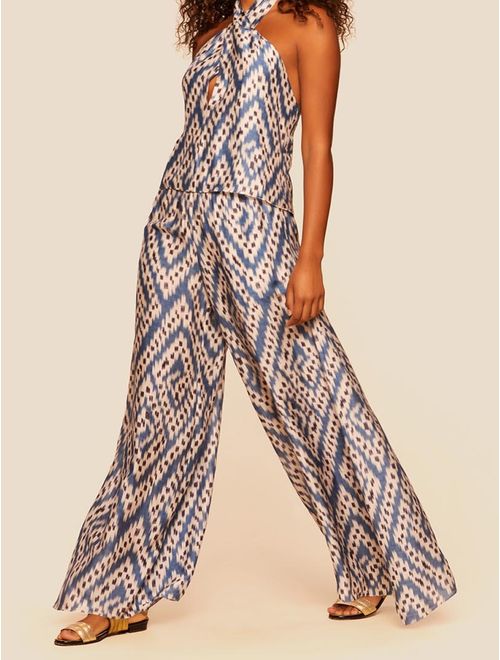 Calça Pantalona Estampada Los Cabos