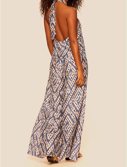 Calça Pantalona Estampada Los Cabos