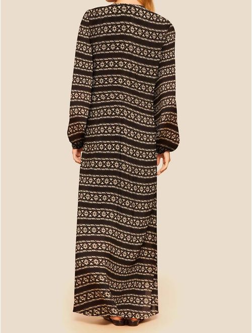 Vestido em Viscose com Seda San Juan