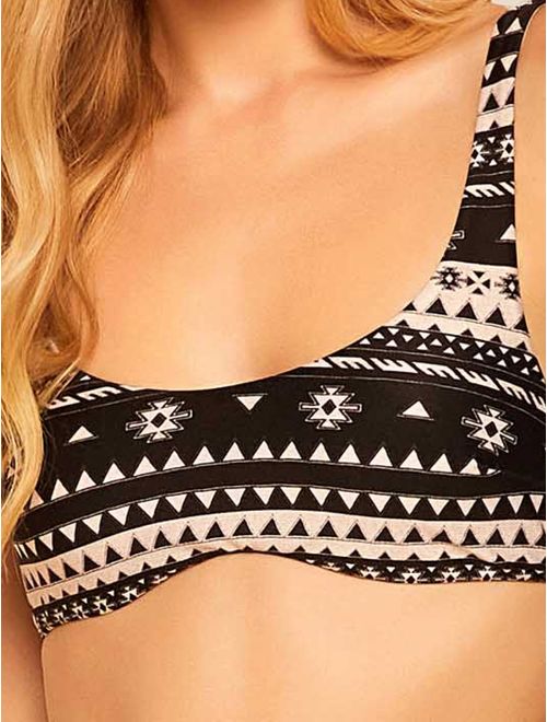 Top Faixa Estampado San Juan