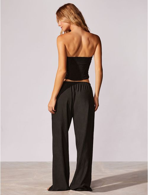 Cropped com Linho Noir