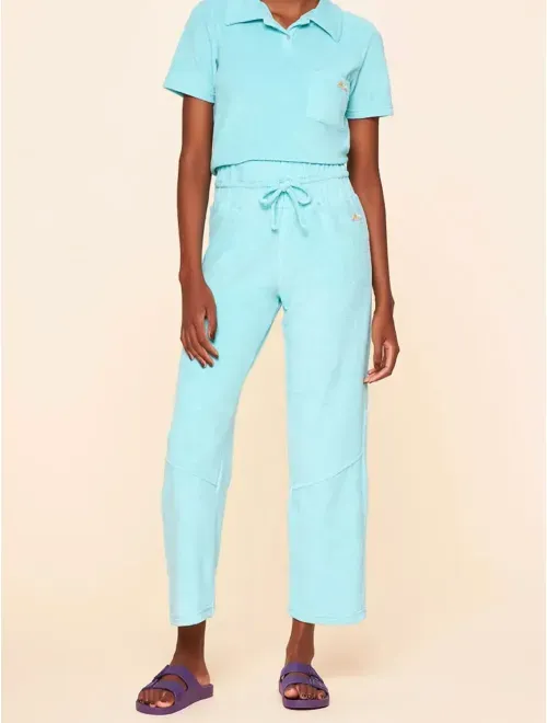 Calça Reta Ocean Stripes