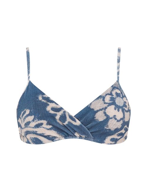 Top Meia Taça Estampado Monaco
