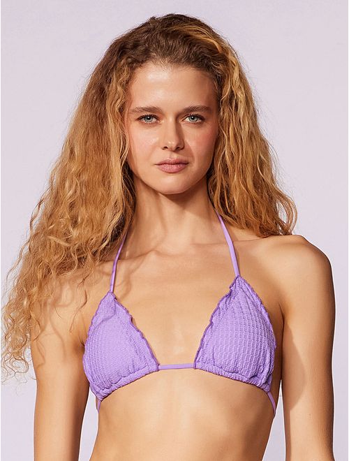 Top Cortininha Ruffle Lisos Embu