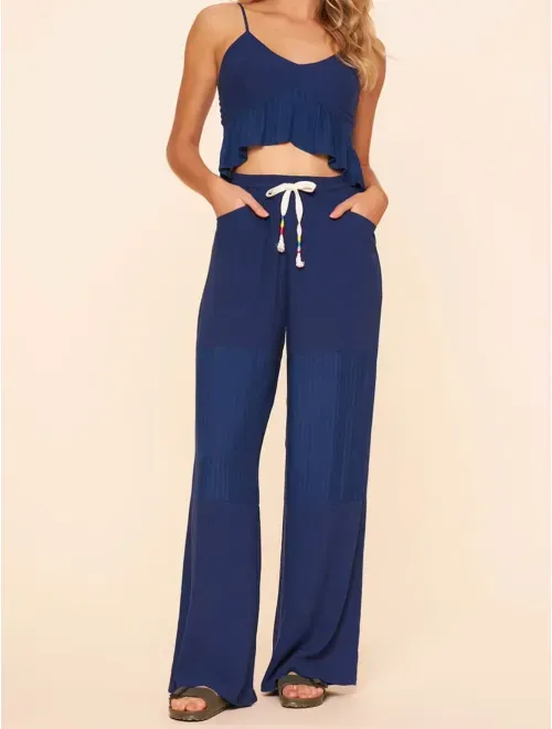 Calça Reta Linho Colors