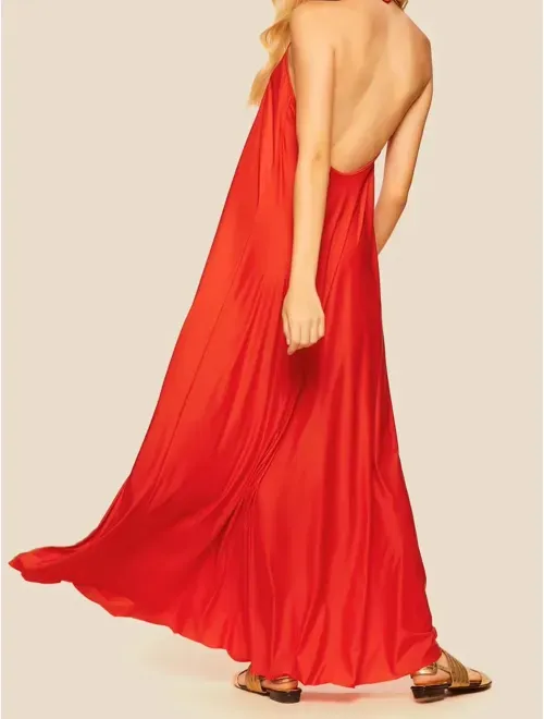 Vestido Longo Frente Única Chilli