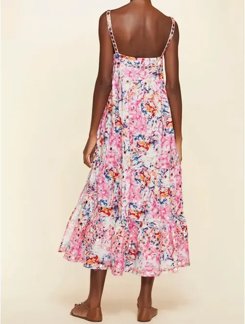 Vestido Longo Estampado San Andrés