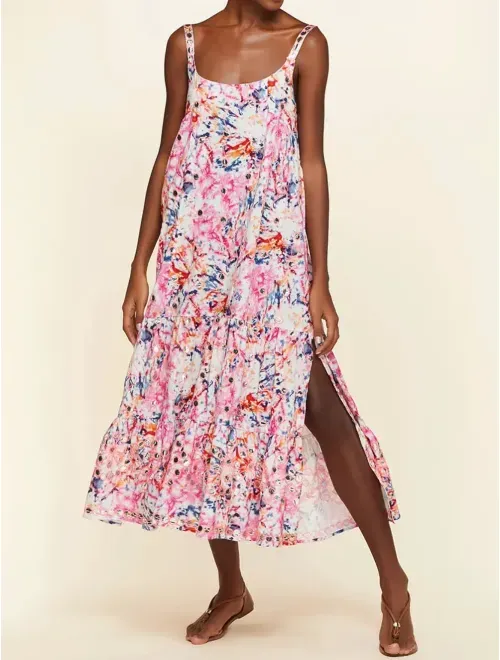 Vestido Longo Estampado San Andrés