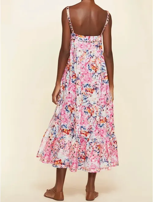 Vestido Longo Estampado San Andrés