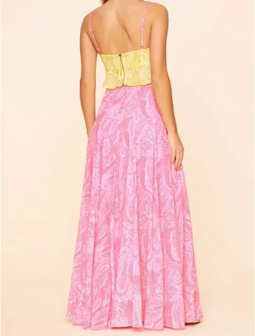 Saia Longa Estampada Paradise