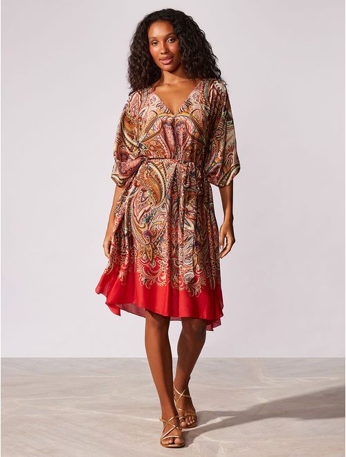 Kaftan Curto Estampado Capri