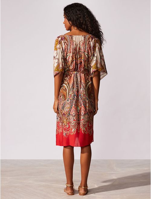Kaftan Curto Estampado Capri