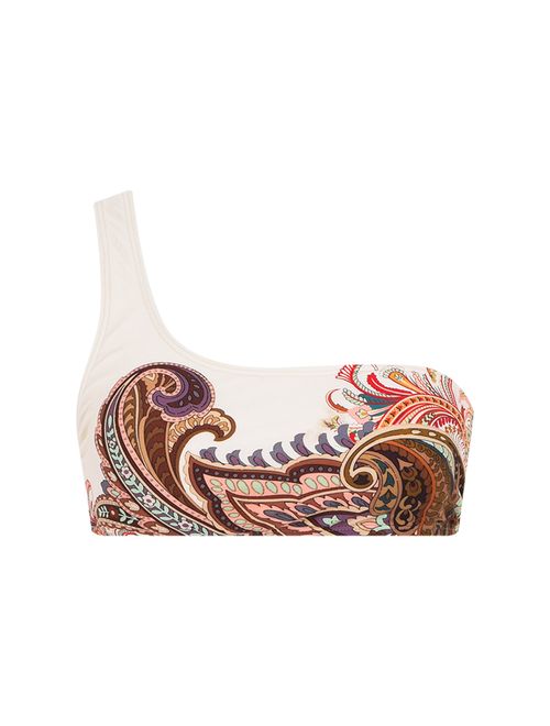 Top Ombro Único Estampado Capri