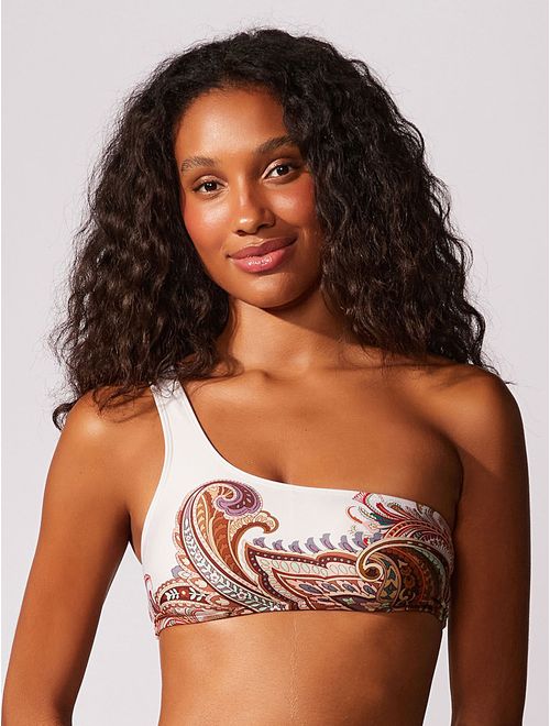 Top Ombro Único Estampado Capri