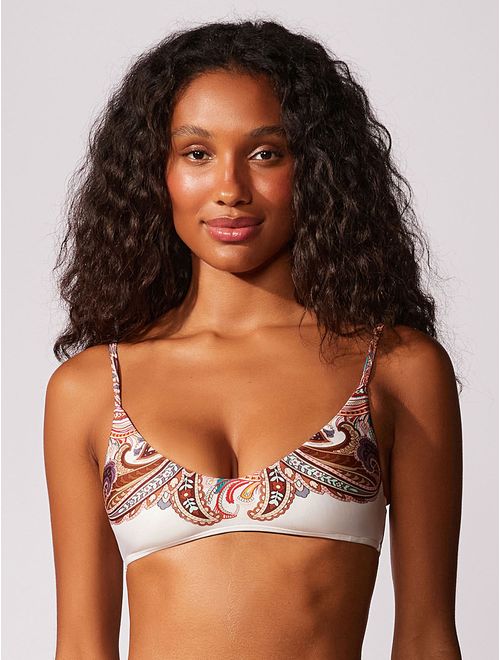 Top Faixa Estampado Capri