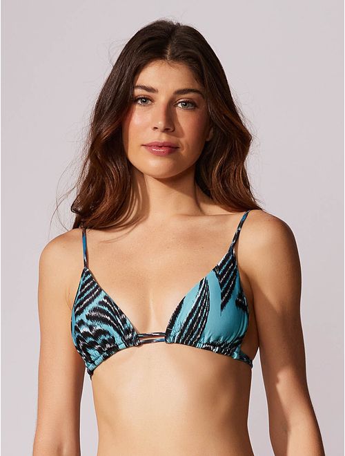 Top Cortininha Estampado La Mer