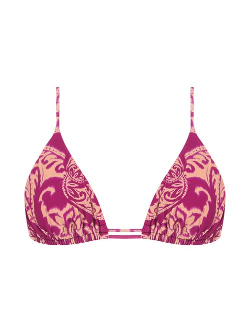Top Cortininha Estampado Provence