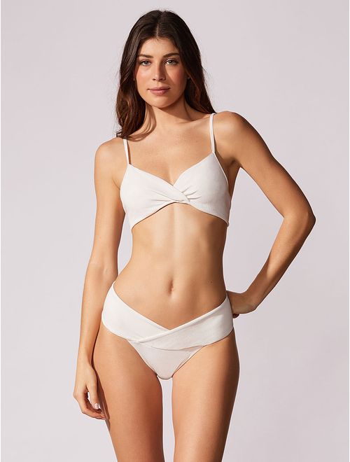 Top Meia Taça + Tanga Faixa Cannes
