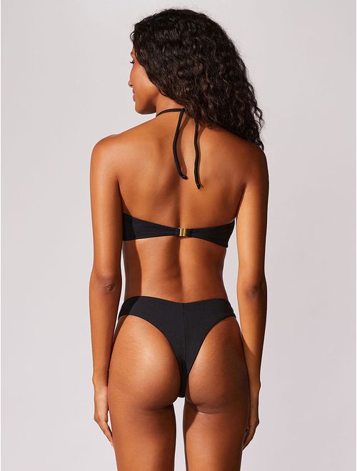 Top Frente Única + Tanga Fio Duplo Cannes