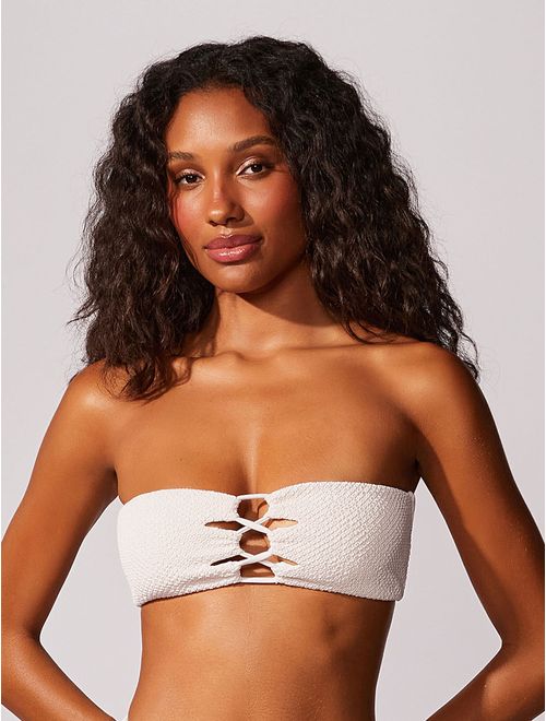 Top Bandeau com Textura Noir