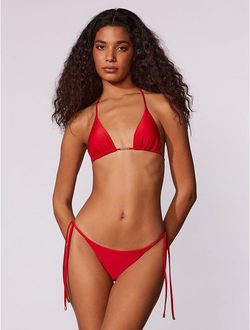 Top Cortininha + Tanga Amarradinha Lisos