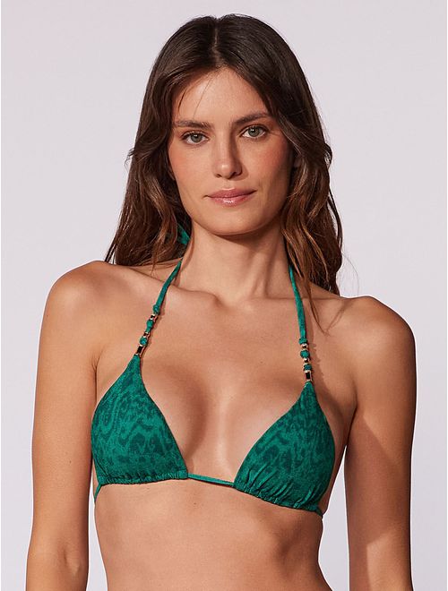 Top Cortininha Estampado Paysage