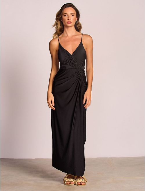 Vestido Longo Liso Lune