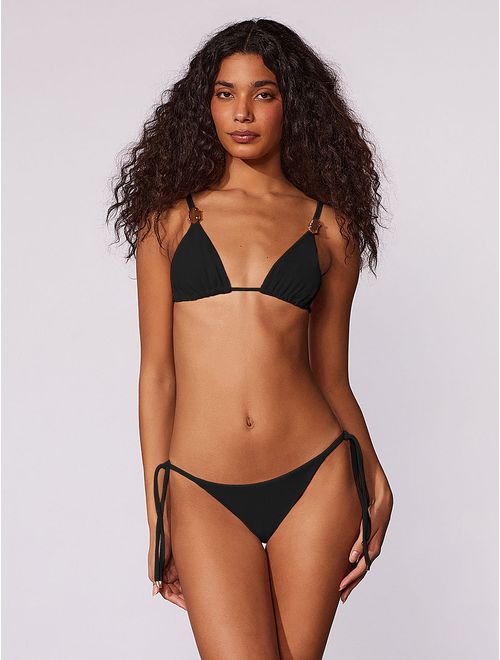Top Cortininha + Tanga Amarradinha Lisa Salis